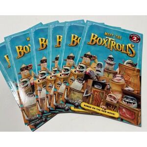 Lot of 6 Meet the Boxtrolls - Passport 2 Reading Books Class Set Elementary 2013